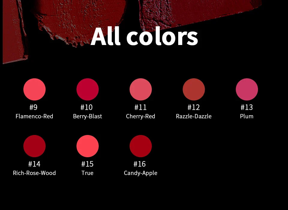 CHARMACY Moisturizing Luxury Lipstick Velvet High Quality Lipsticks Shiny Professional Korean Makeup Cosmetic for Lip Women