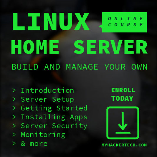 Build and Manage Your Own Linux Home Server: Online Course