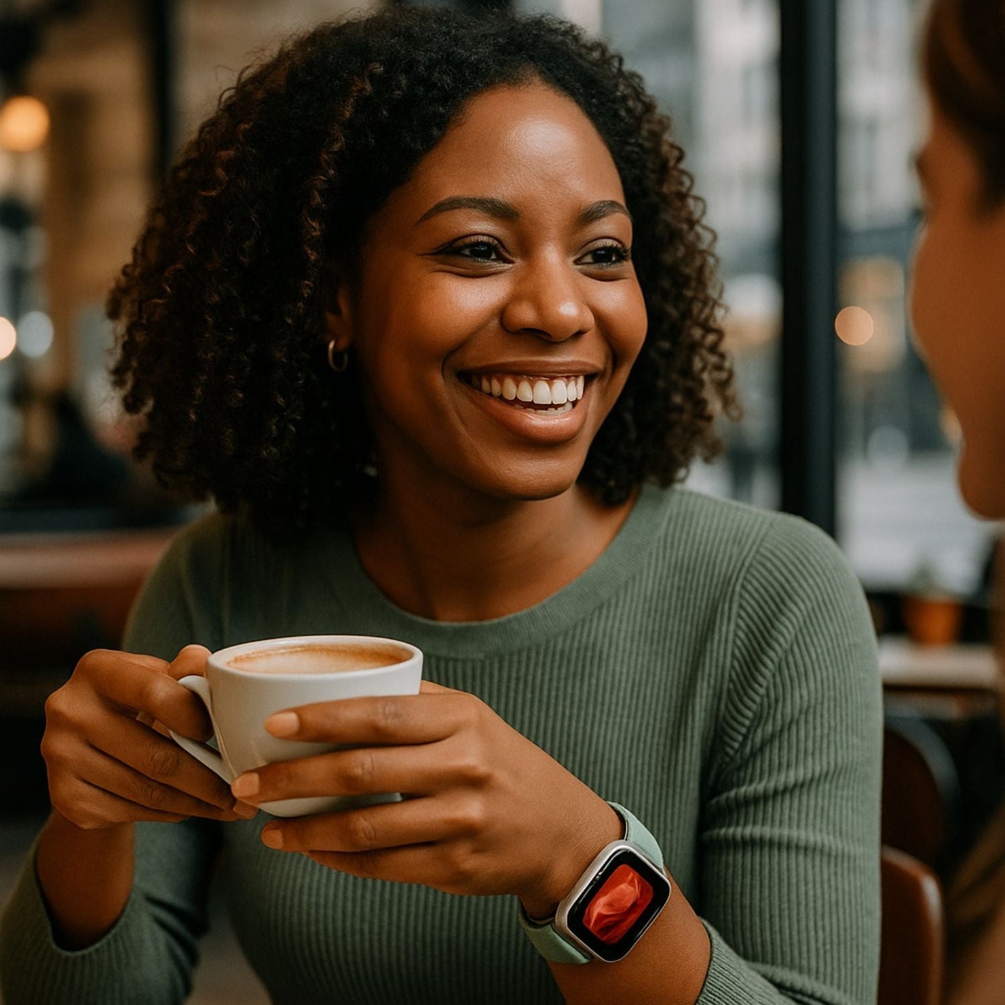 Classic Light Mint Green Leather Apple Watch Band - Dallas