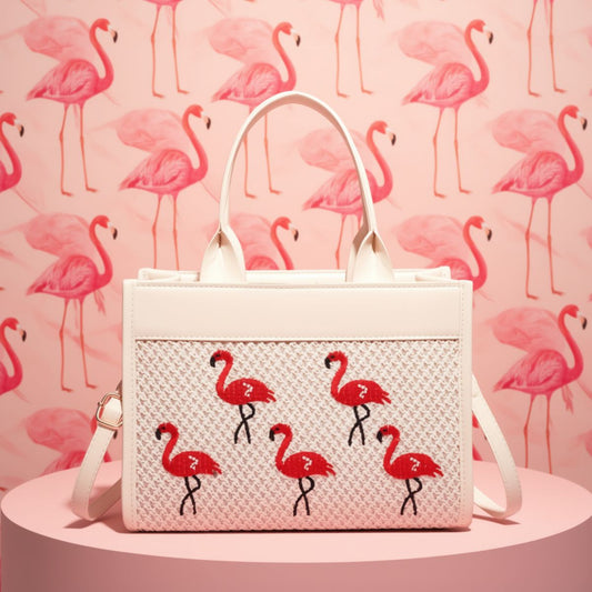 Classic Flamingo Purse