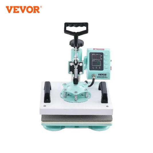 VEVOR Heat Press 12x10inch 360°Swing Away T-Shirt Fast Even Heating Digital Precise Control Heat for T-Shirts Pillows Bags Green - Premium  from Lizard Vigilante - Just $219.99! Shop now at Lizard Vigilante