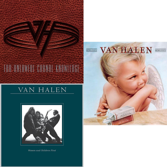 Van Halen - Women & Children First & 1984 & For Unlawful Carnal Knowledge (2LP/Blu-Ray/2CD)