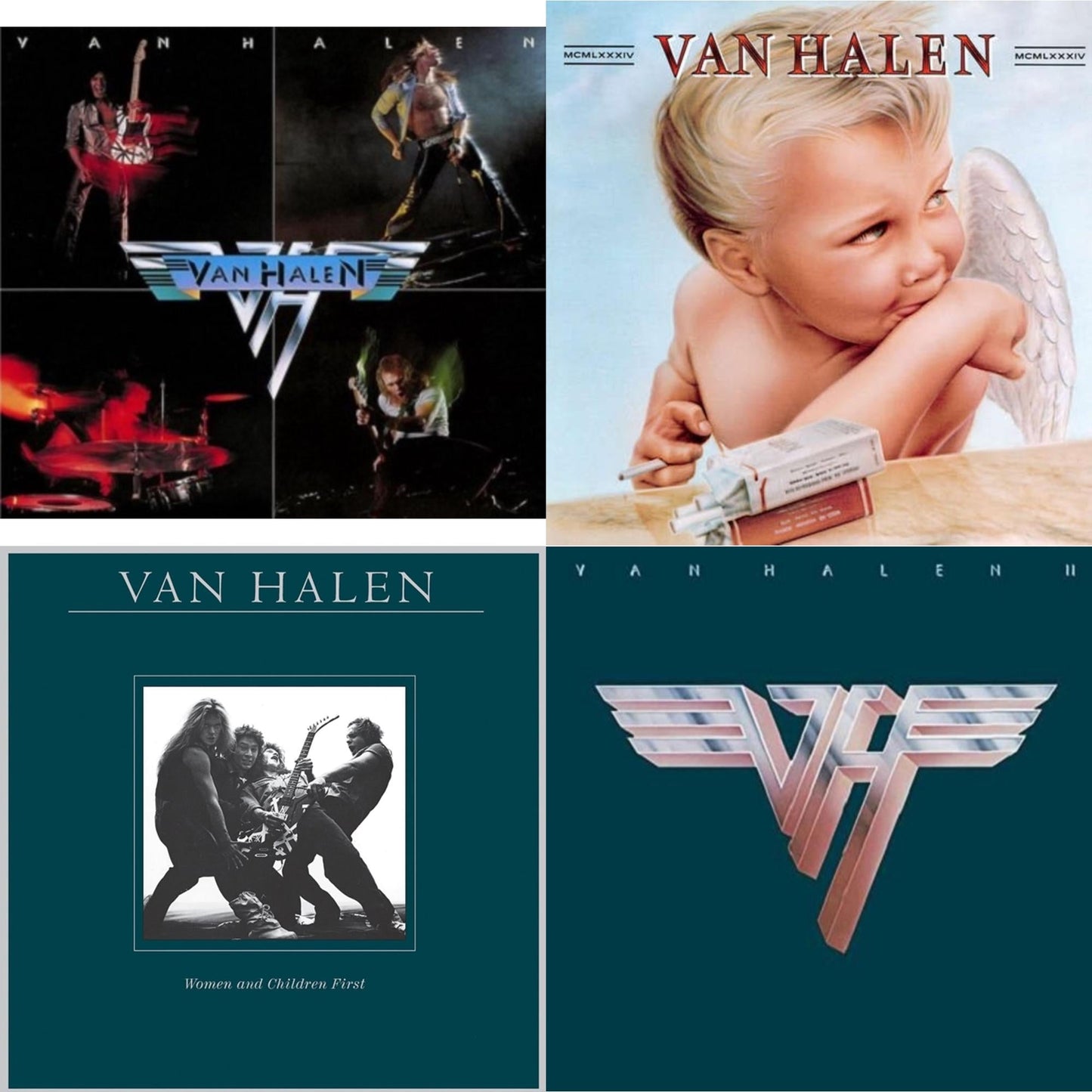 Van Halen Ii (180G/Remastered) & Women & Children First & Van Halen (Digitally Remastered) & 1984