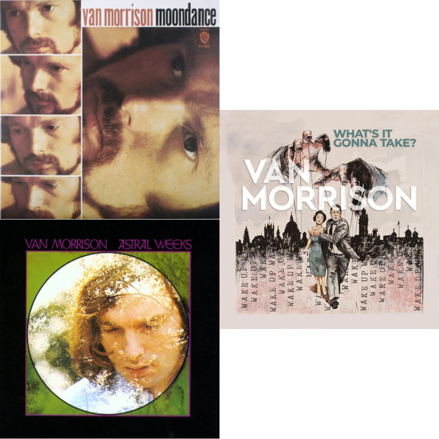 Moondance & Astral Weeks (180G/Original Master) & What’S It Gonna Take? (2LP)