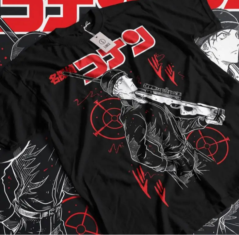 Vintage 90s Detective Conan anime tshirt - Premium  from Lizard Vigilante - Just $30.99! Shop now at Lizard Vigilante