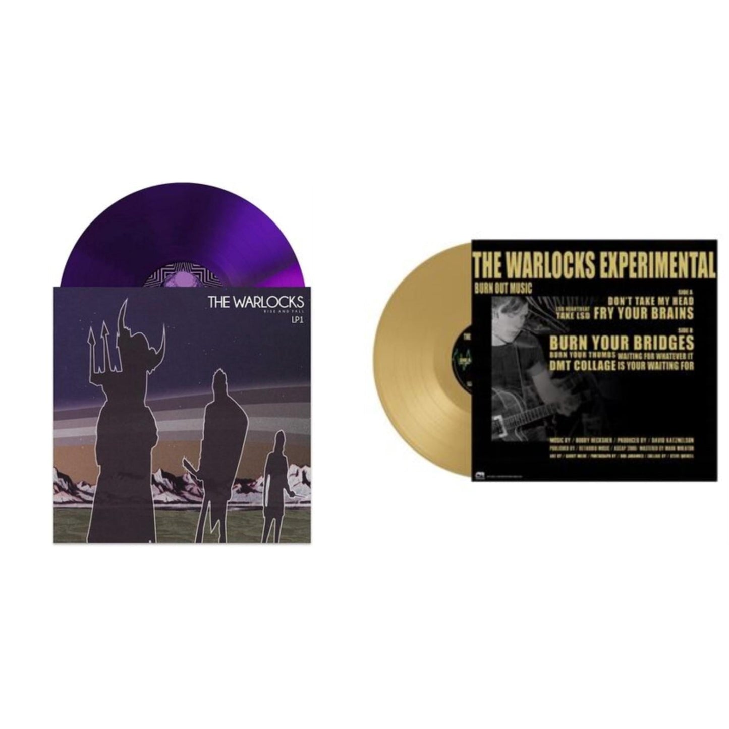 Rise & Fall (Purple/Violet Vinyl/2LP) & Exp (Experimental Burnout Music) (Gold LP Vinyl)