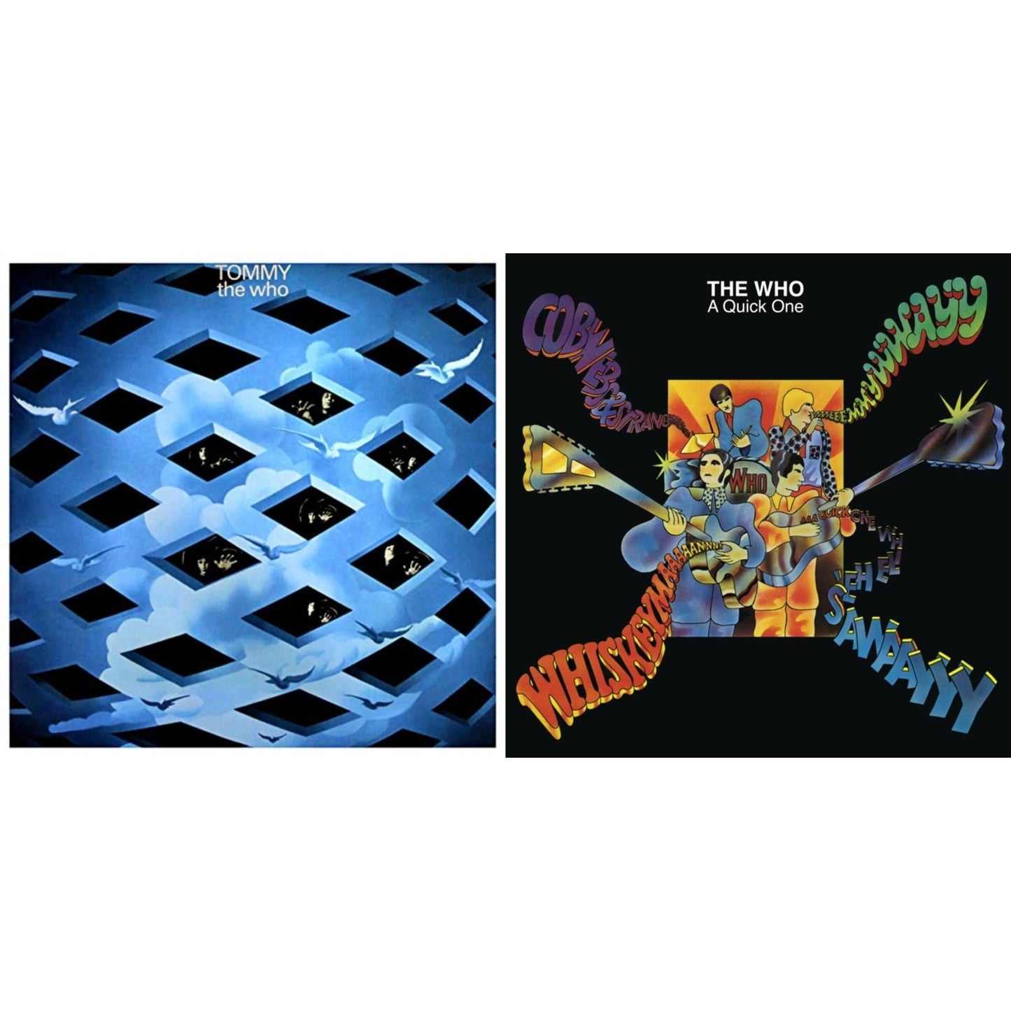 Who - Quick One (Half-Speed Master) & Tommy - LP Vinyl Bundle