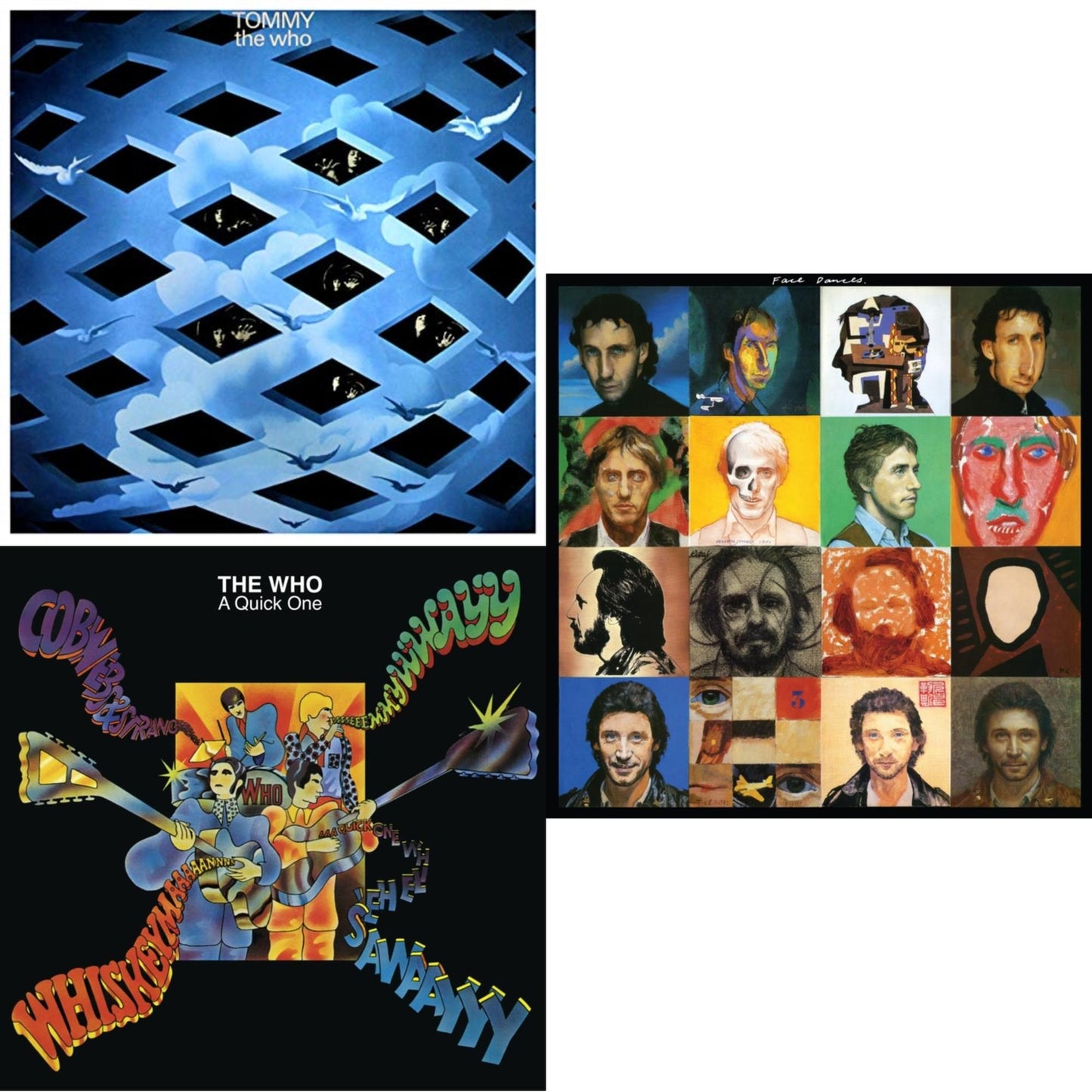 Face Dances (2LP/Color Vinyl) & Quick One (Half-Speed Master) & Tommy