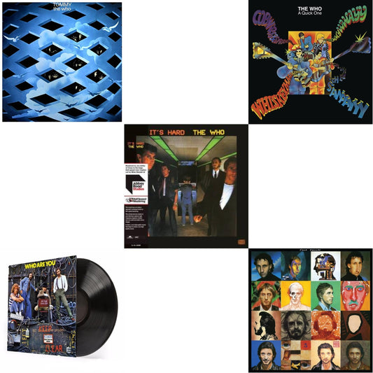 Face Dances (2LP/Color Vinyl) & Quick One (Half-Speed Master) & It's Hard (40Th An/2LP/Orange & Yellow Vinyl/Half-Speed)(Rsd) & Who Are You & Tommy