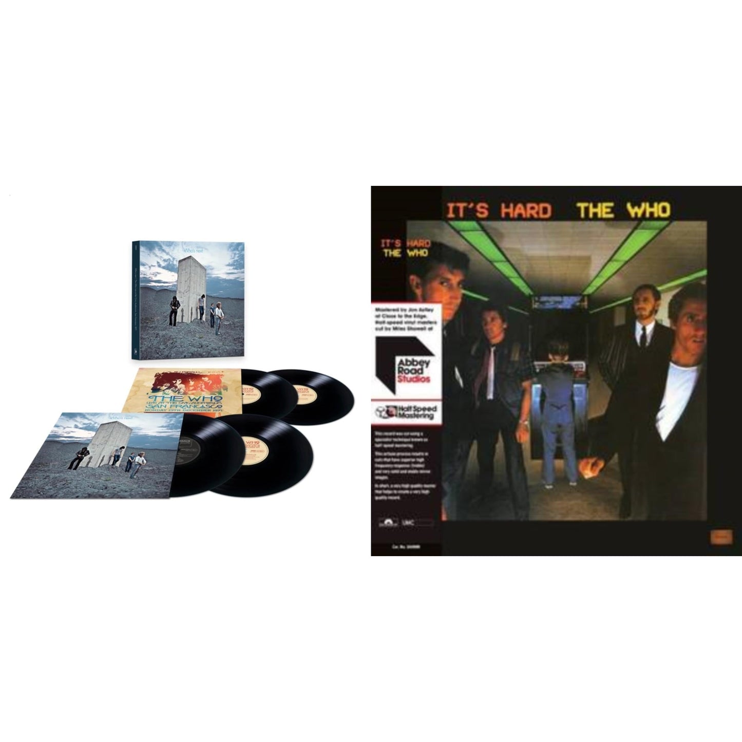 Who's Next/San Francisco 1971 (4LP) & It's Hard (40Th An/2LP/Orange & Yellow Vinyl/Half-Speed)(Rsd)