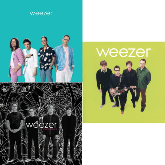 Weezer: Teal Album & Weezer (Green Album) & Make Believe