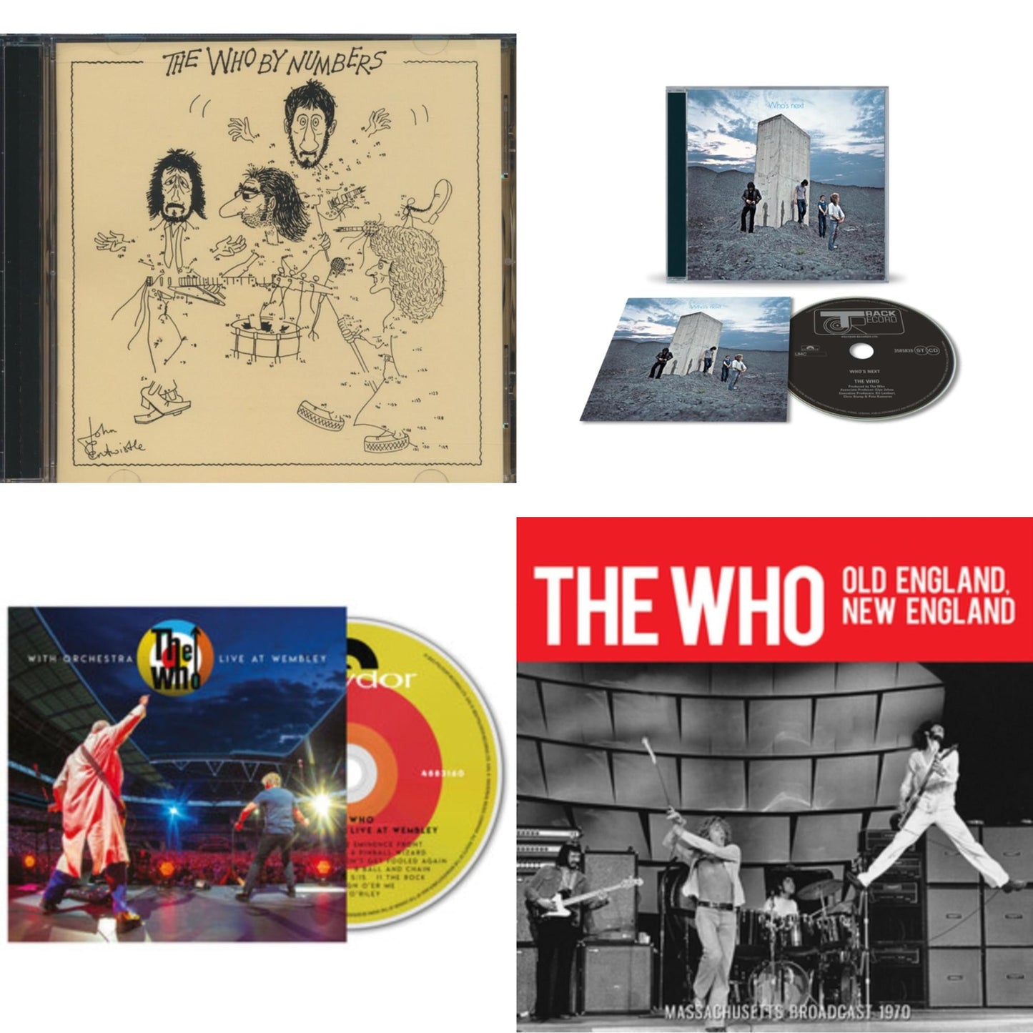 Who By Numbers & Who's Next (Remastered Original Album) & Who With Orchestra & Old England, New England