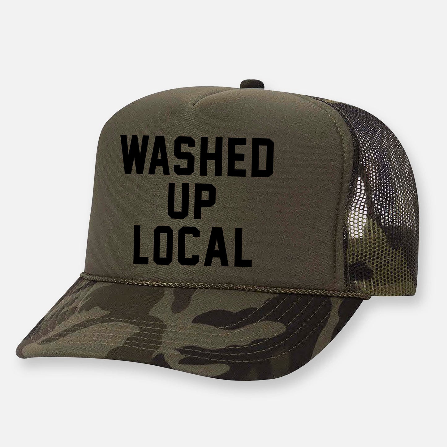 WASHED UP LOCAL PRINTED HAT / ON SALE!