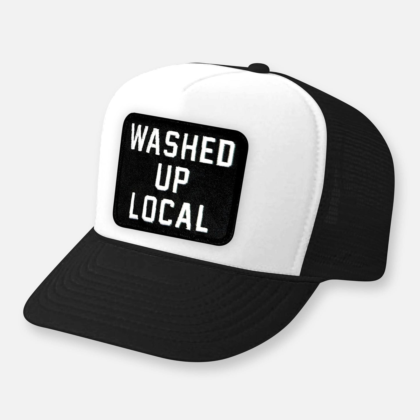 WASHED UP LOCAL CURVED BILL PATCH HAT