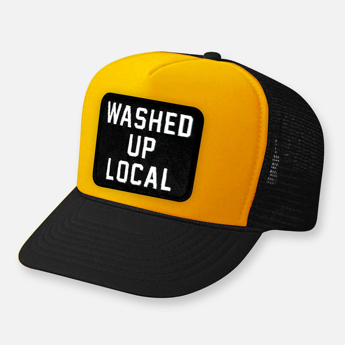 WASHED UP LOCAL CURVED BILL PATCH HAT