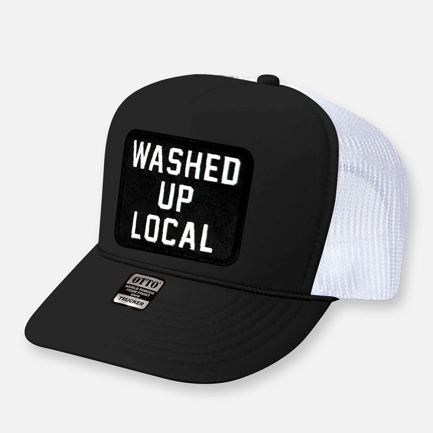 WASHED UP LOCAL CURVED BILL PATCH HAT