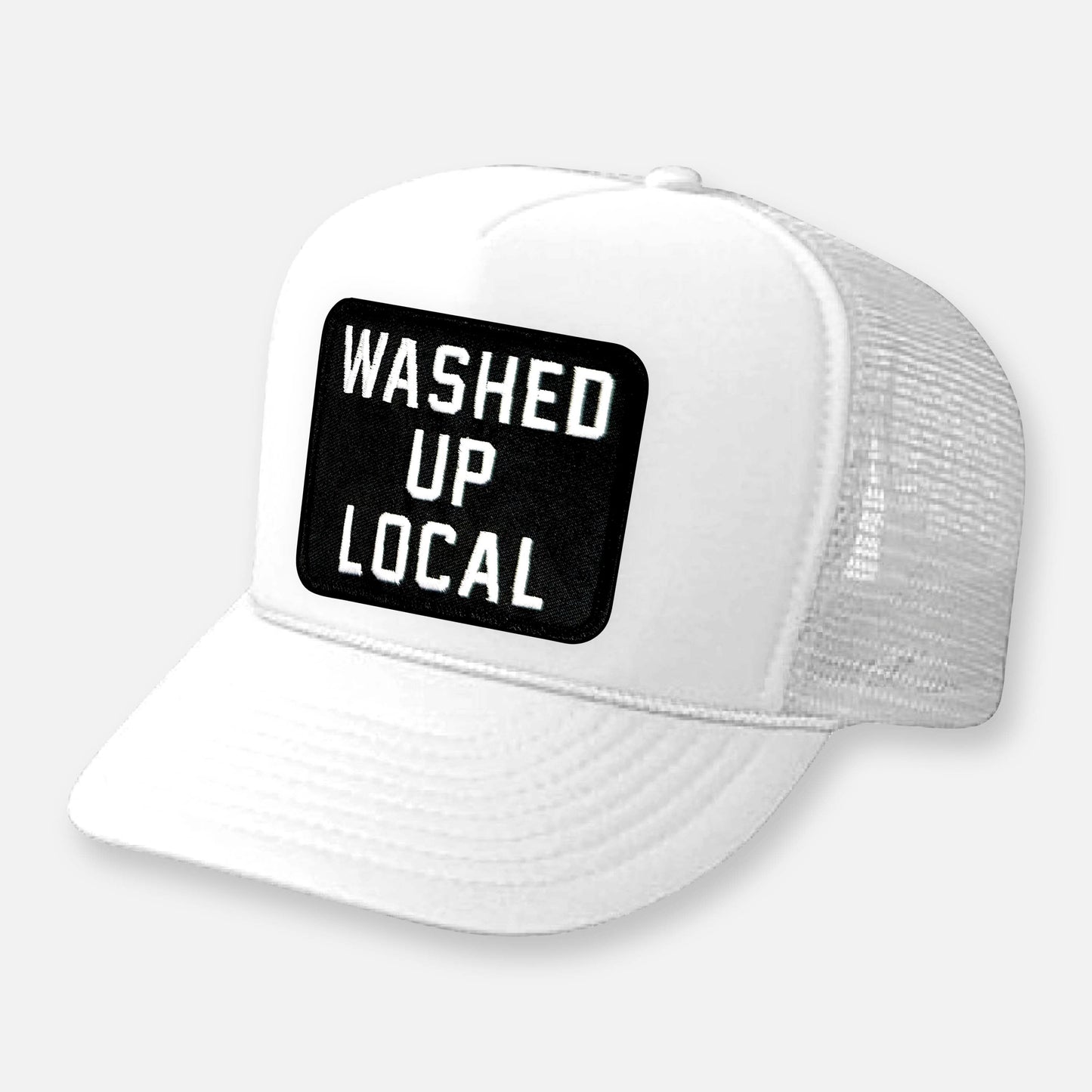 WASHED UP LOCAL CURVED BILL PATCH HAT