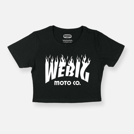 WEBIG HEAT CROP TEE