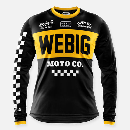 WEBIG STANDARD JERSEY BLACK-YELLOW
