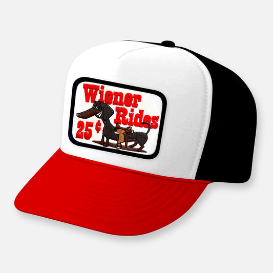 WIENER RIDES CURVED BILL PATCH HAT