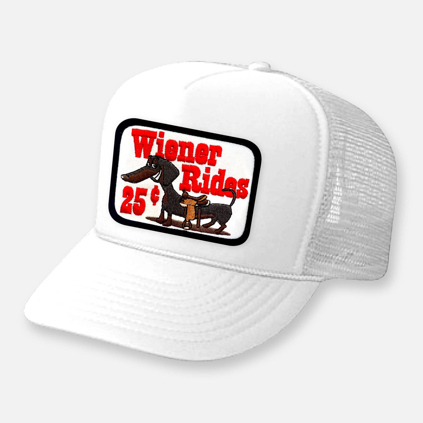 WIENER RIDES CURVED BILL PATCH HAT