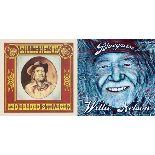 Red Headed Stranger (150G/Dl Insert) & Bluegrass (Electric Blue LP Vinyl)