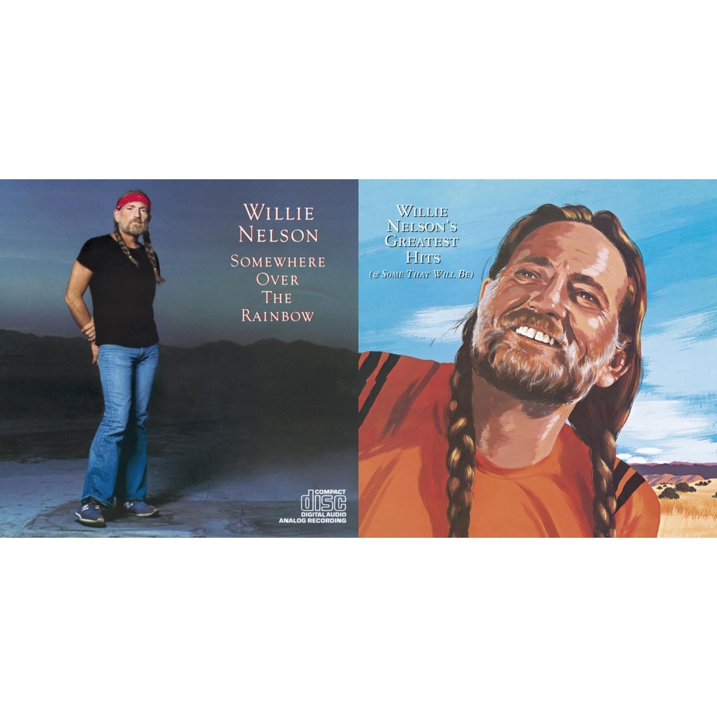 Willie Nelson - Willie Nelson�S Greatest Hits & Over The Rainbow - CD Bundle