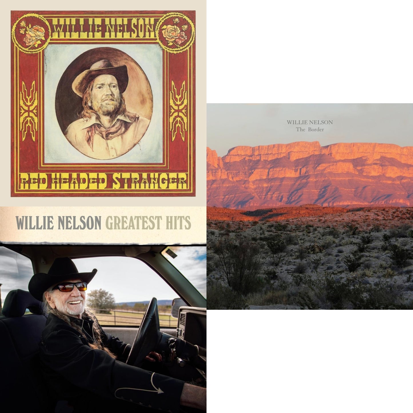 Red Headed Stranger (150G/Dl Insert) & Greatest Hits & Border