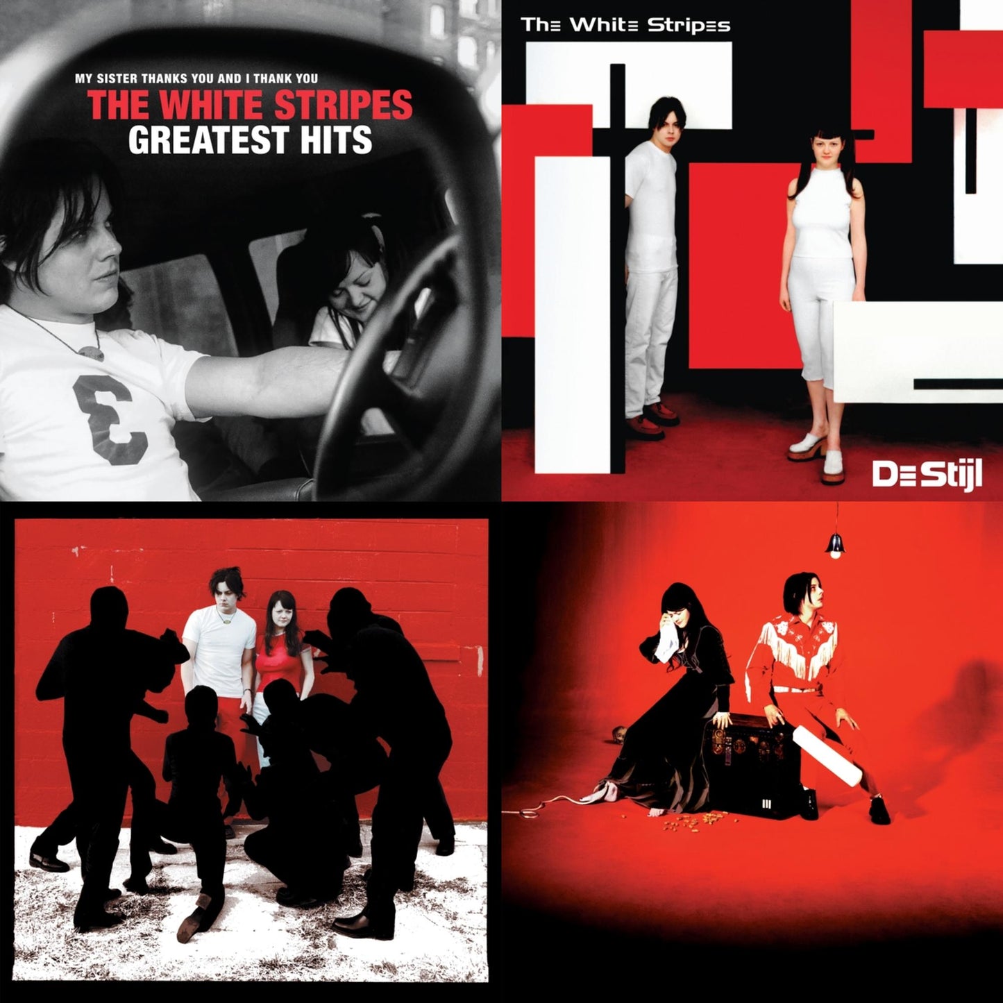 Elephant (2LP) & De Stijl & White Blood Cells (Reissue) & White Stripes Greatest Hits (2LP)