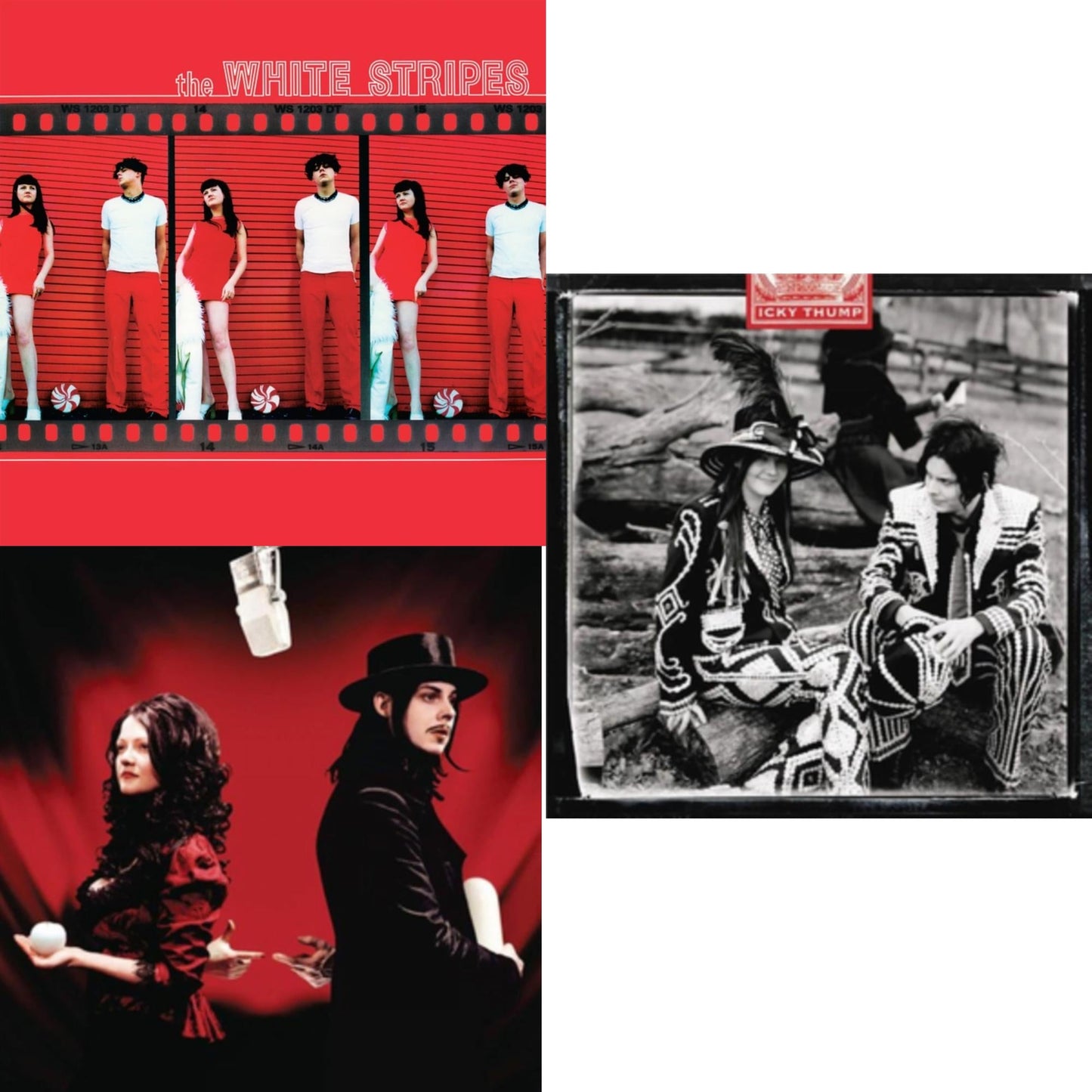 Get Behind Me Satan (2LP) & Icky Thump (2LP) & White Stripes