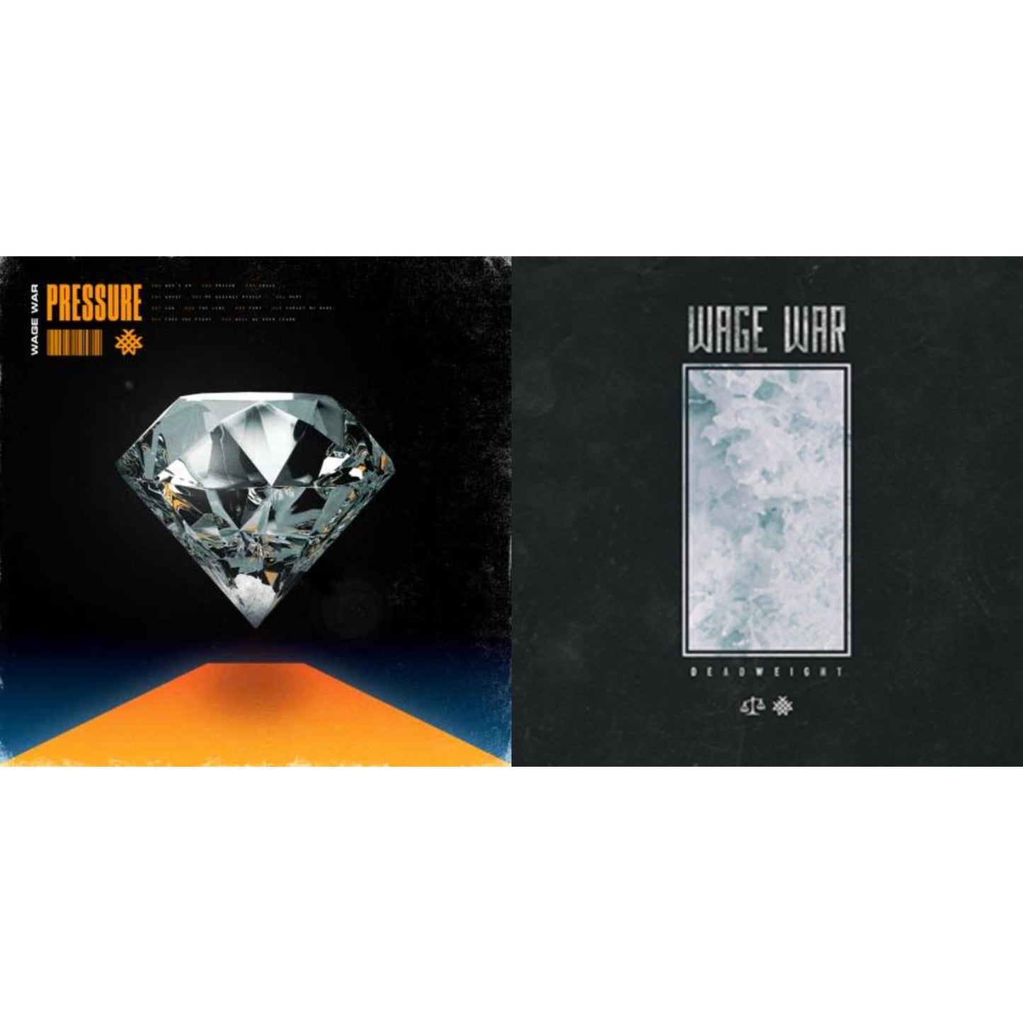 Wage War - Deadweight & Pressure (Orange LP Vinyl)