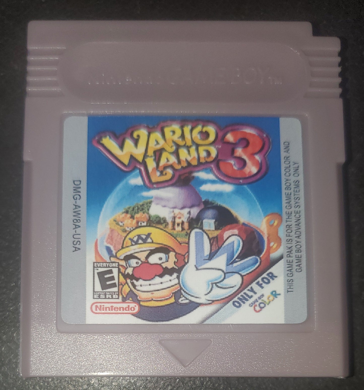 WarioLand 3 GBC Video Game Boy Color
