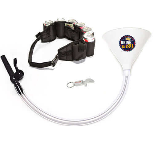 Beer Funnel Party Pack – Funnel, Shotgun Key Chain & Beer Belt