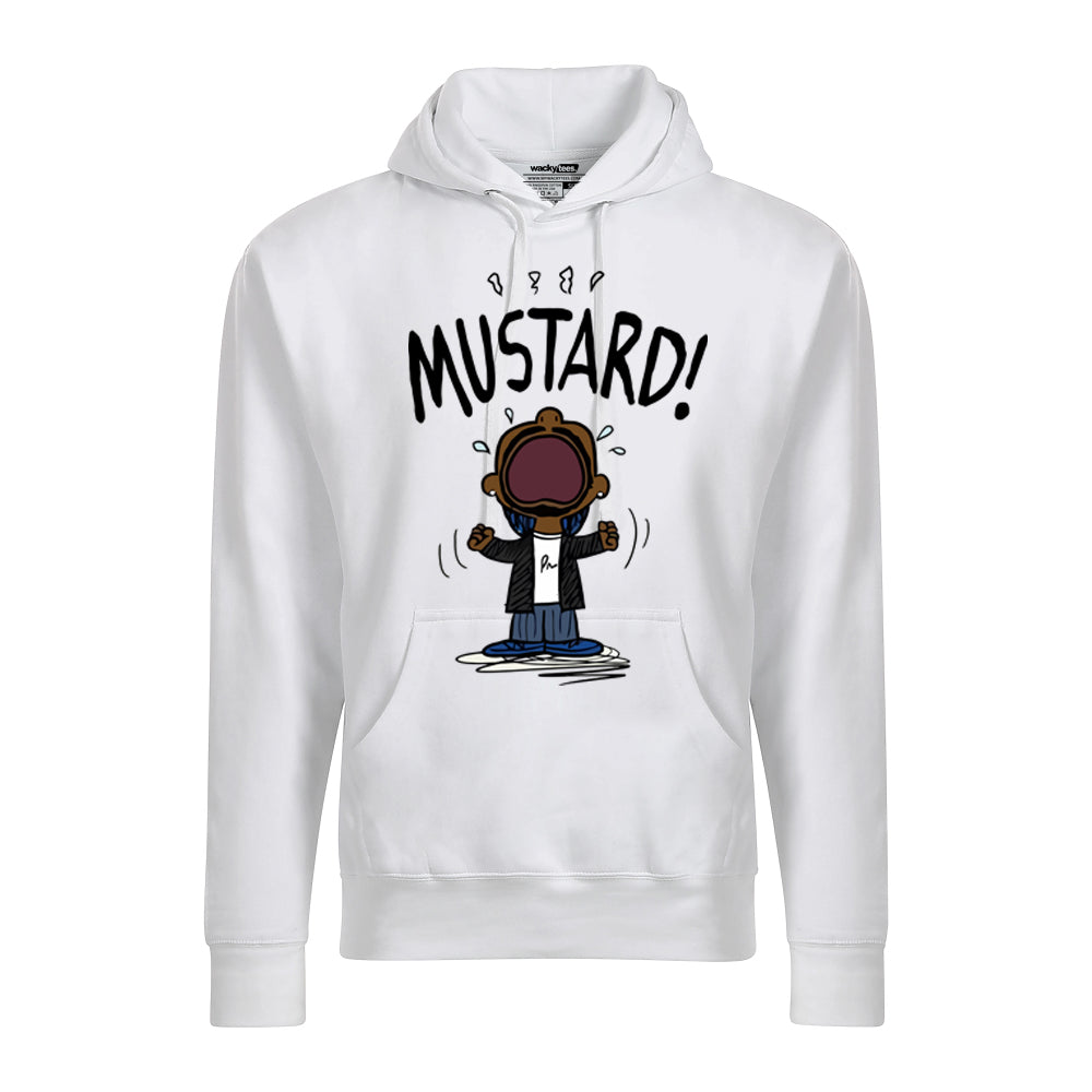 Mustard Kendrick Meme White Not Like Funny Graphic Tee Shirt