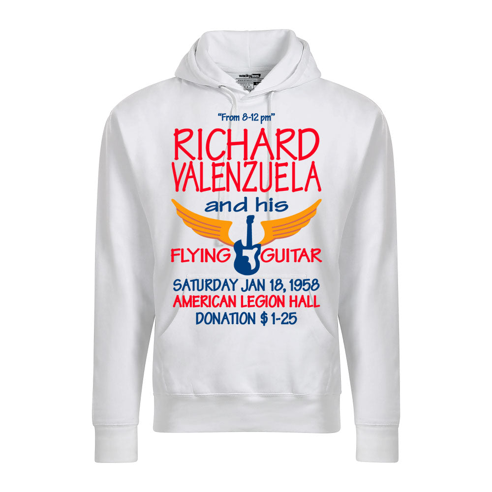 Richard Valenzuela and His Flying Guitar Poster La Bamba Graphic Tee Shirt