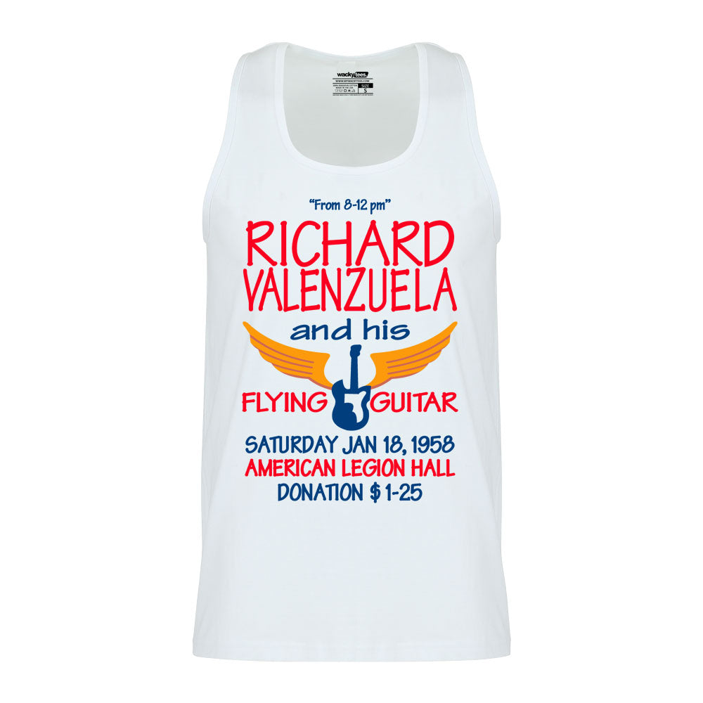 Richard Valenzuela and His Flying Guitar Poster La Bamba Graphic Tee Shirt