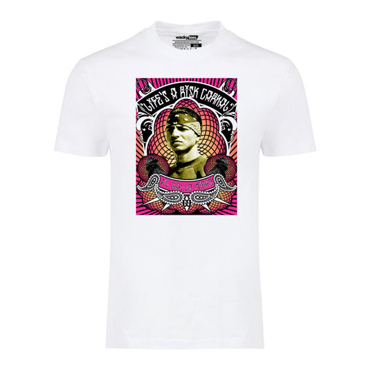 Lifes A Risk Carnal Gallo Negro Vatos Locos Blood In Blood Out Graphic Tee Shirt