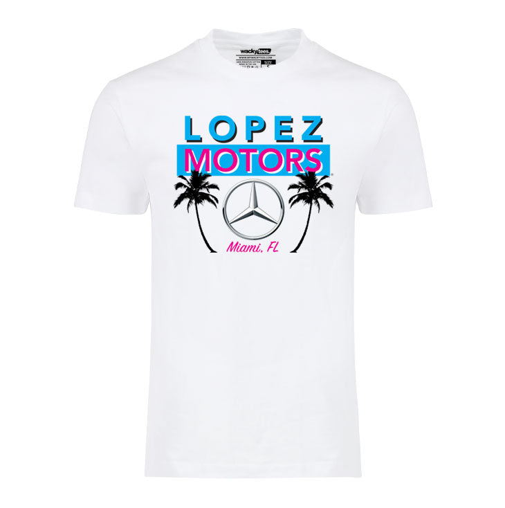 Frank Lopez Motors Scarface Tony Montana Graphic Tee Shirt
