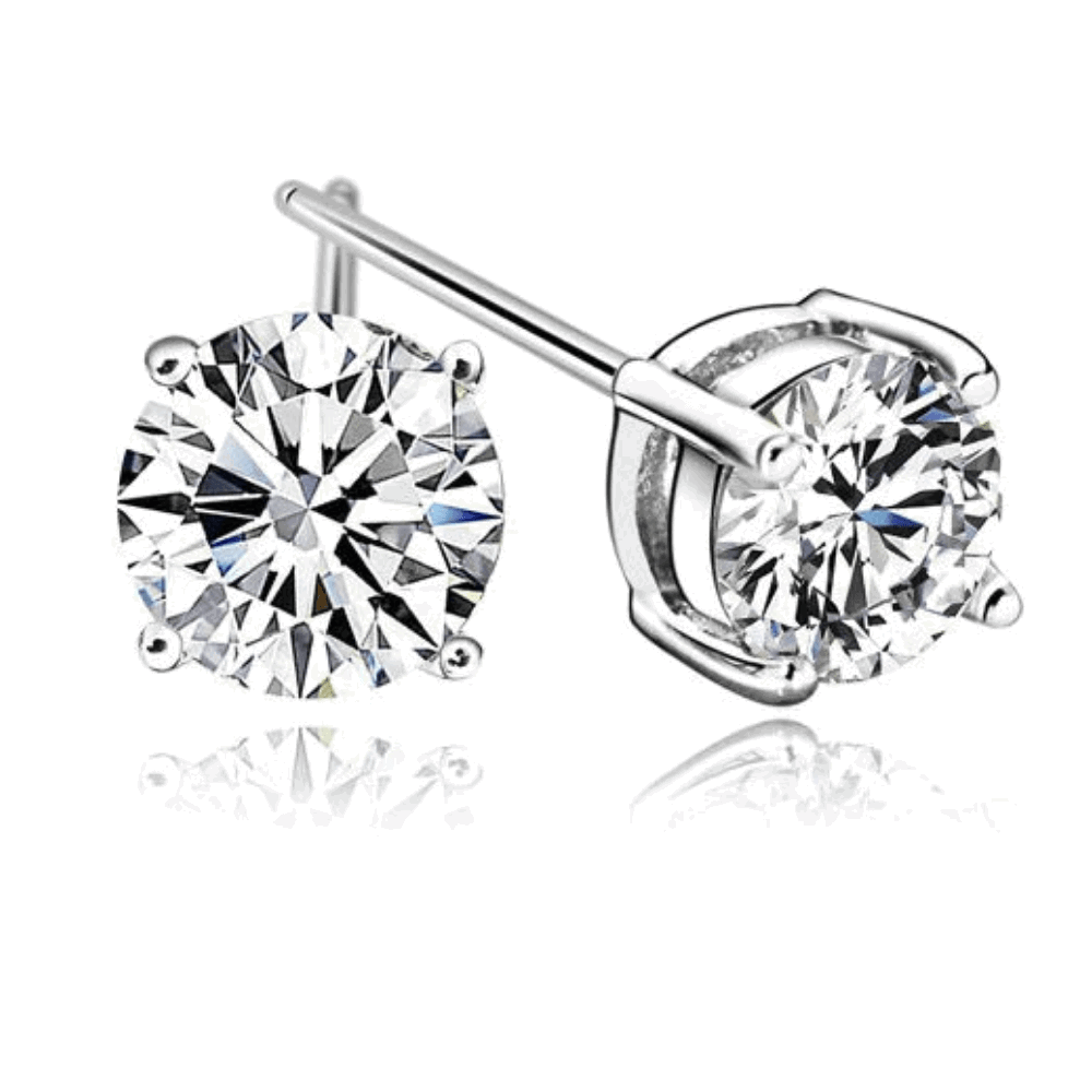 Aria Cubic Zirconia Stud Earrings
