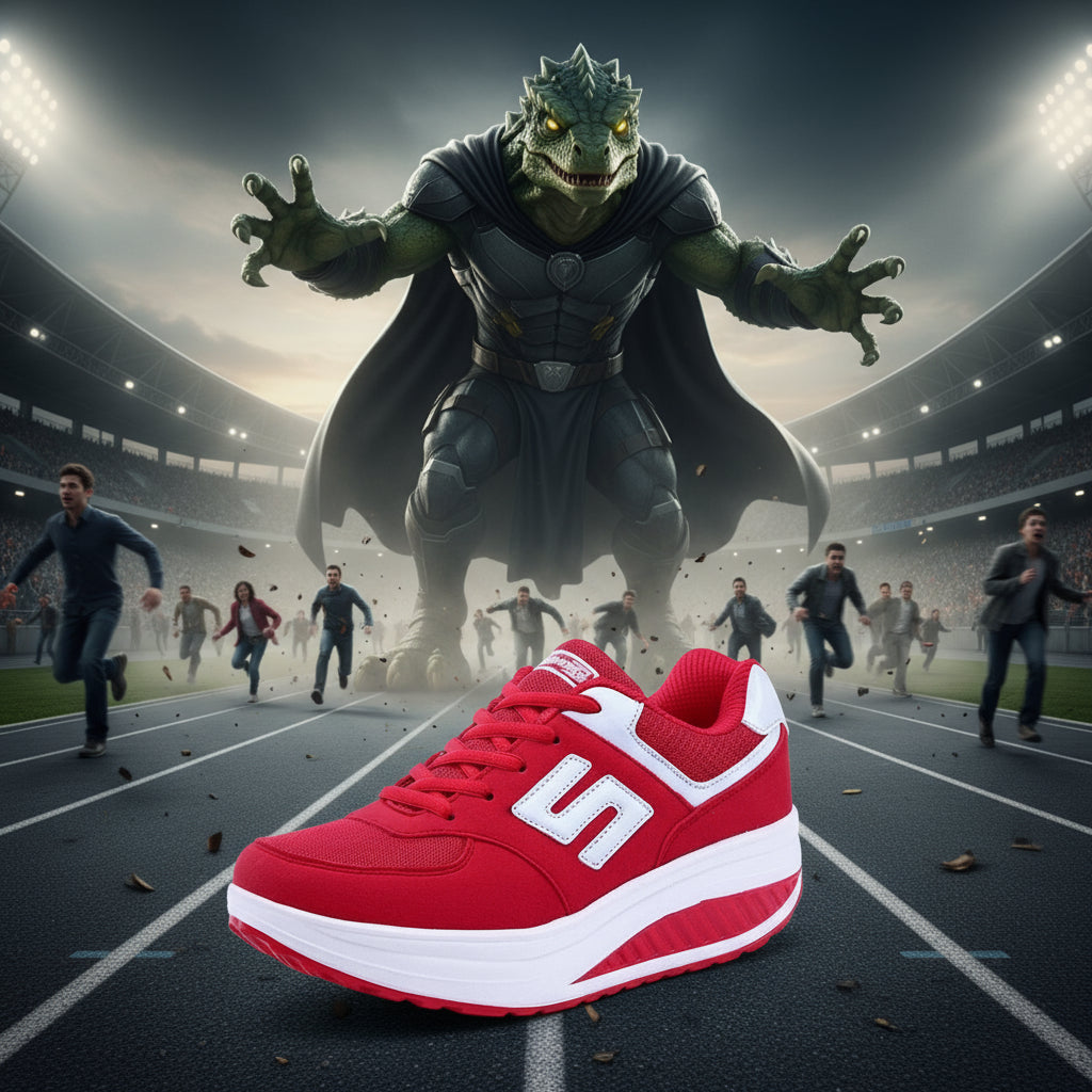 Women's Sneakers Platform Wedge Light Weight zapatillas Running Shoes For Woman Swing Shoes Breathable Sports Slimming - Premium  from Lizard Vigilante - Just $48.99! Shop now at Lizard Vigilante