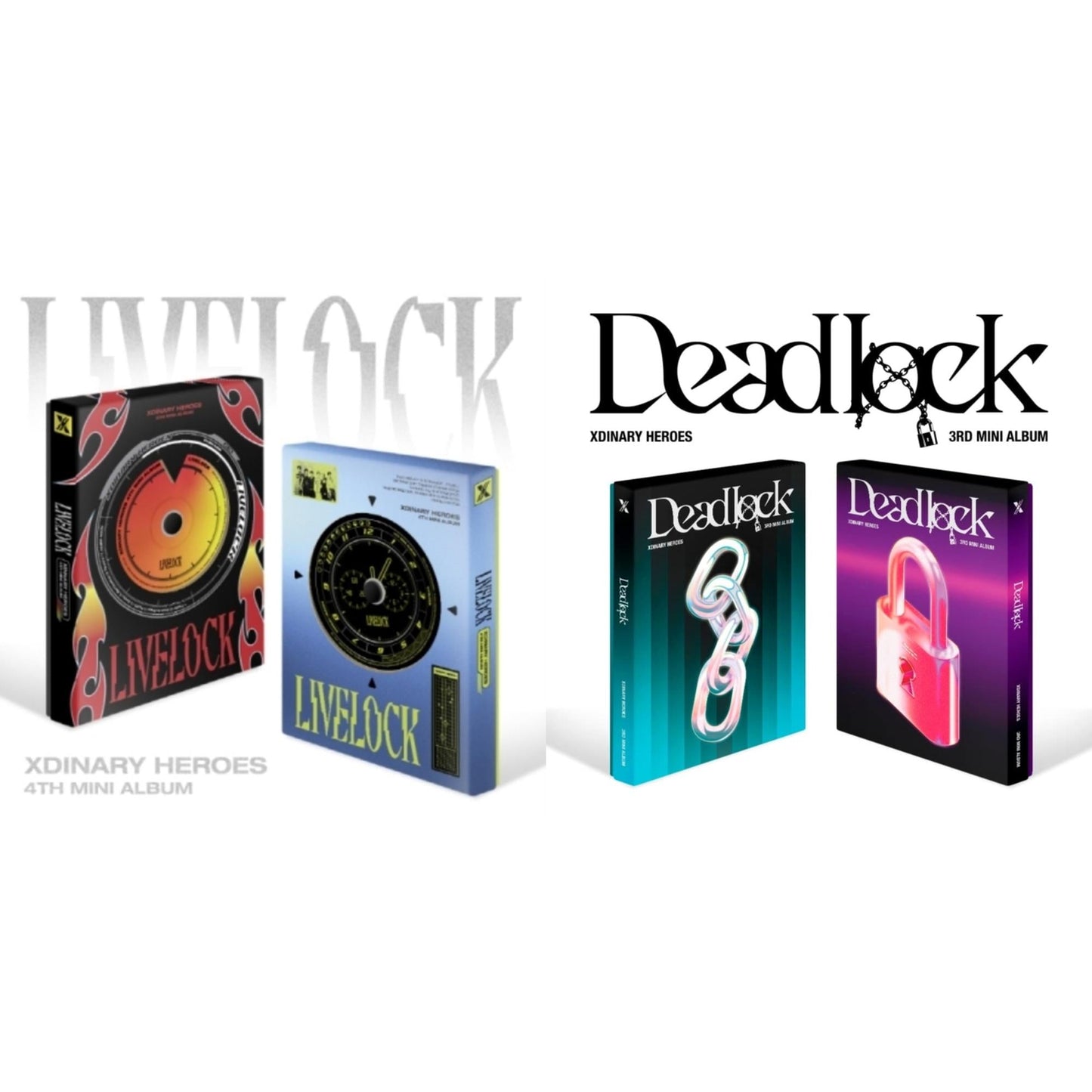 Deadlock (3Rd Mini Album) & Livelock (4Th Mini Album)