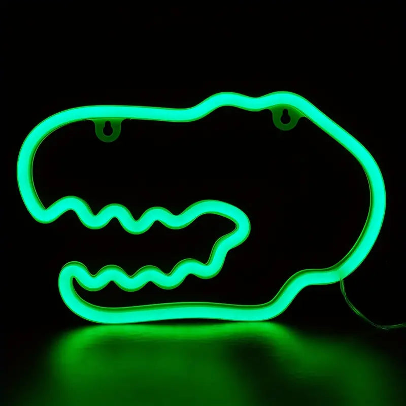 Dinosaur Shaped LED Neon Sign for Home Decor