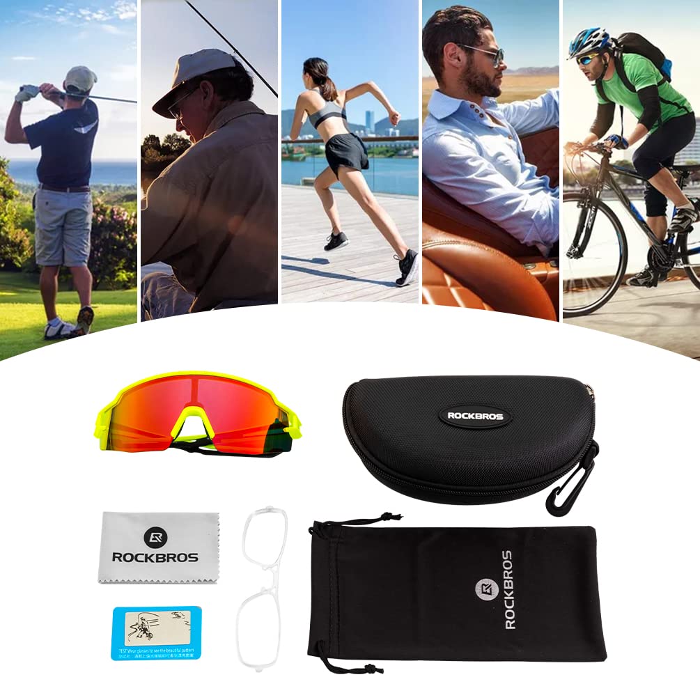 ROCKBROS-Ultralight Polarised Sports Sunglasses 22g