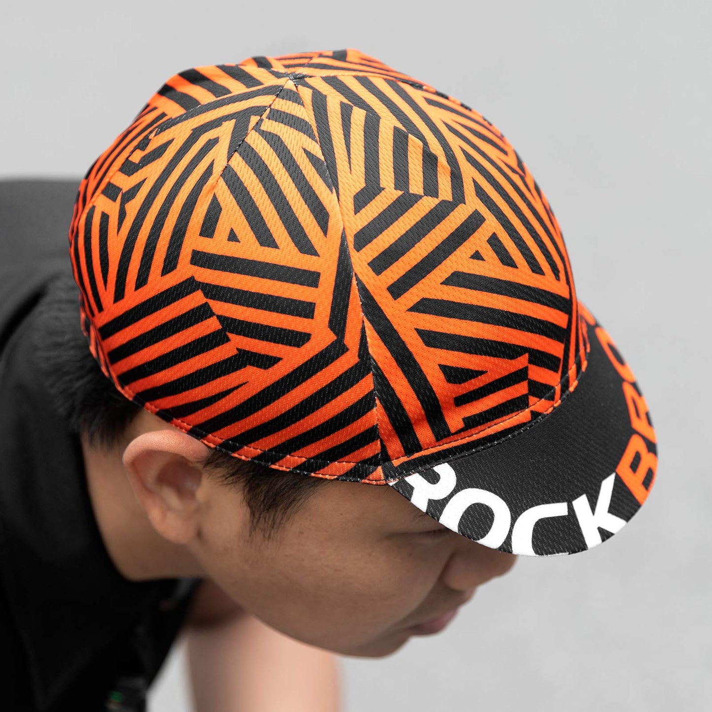 ROCKBROS Cycling Cap Sun Visor Ployester Breathable Rainbow Hat for Men Women