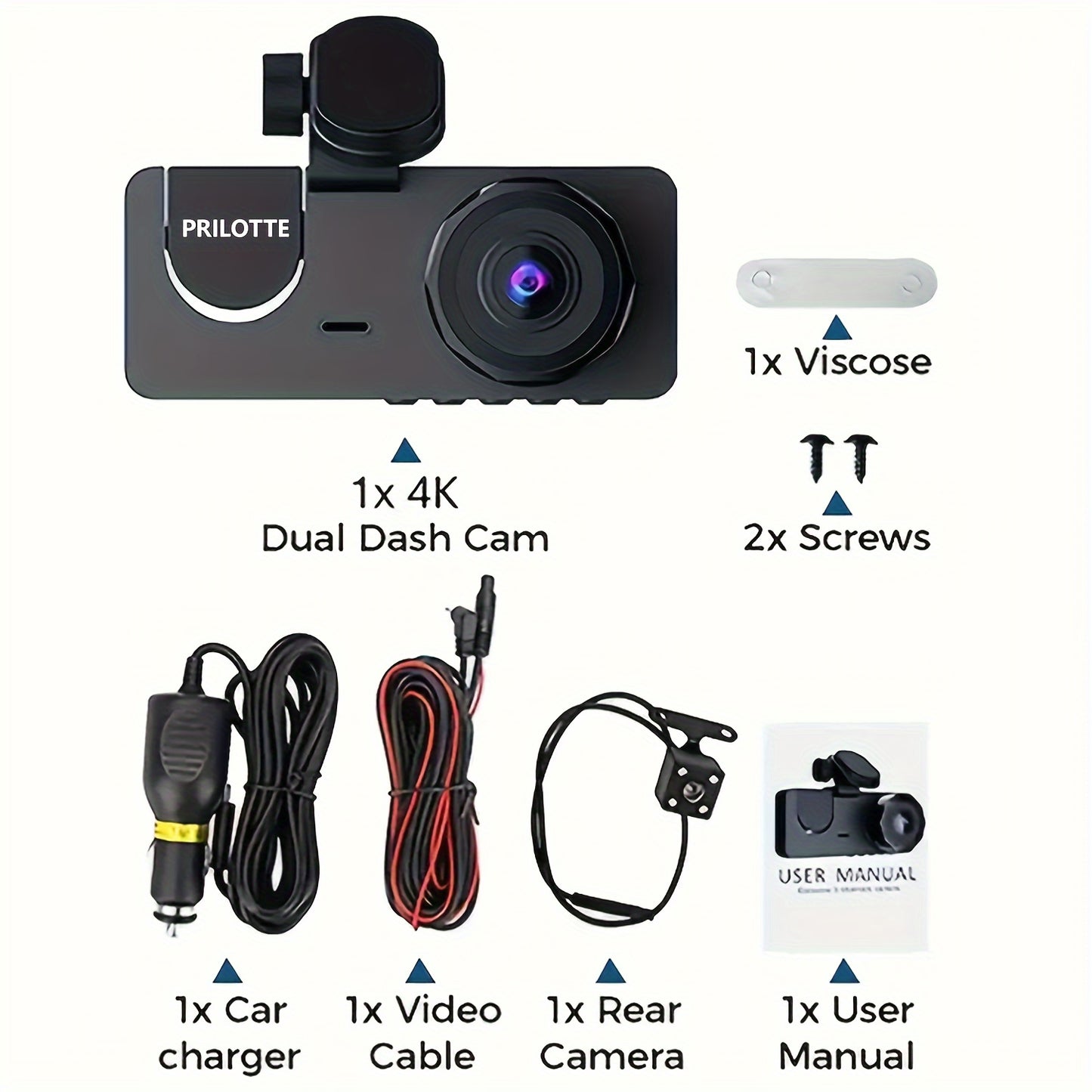 Easy To Use 4K UHD Dash Camera for Cars with Free 32GB SD Card – Enhanced Night Vision and 24-Hour Parking Surveillance - Premium dash cam from Lizard Vigilante - Just $58.88! Shop now at Lizard Vigilante