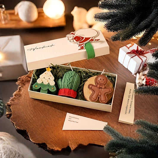 2024 Christmas Scented Candle Gift Set - Soy Wax, Multi-Wick, Perfect for Holiday Decor & Home Ambiance
