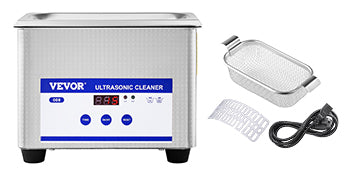 VEVOR 800ml Ultrasonic Cleaner Portable Mini Dishwasher – 35W Sonic Cleaning Machine for Home, Jewelry, Glasses, Watches, Dentures, and Vegetables - Premium Digital Ultrasonic Cleaner from Lizard Vigilante - Just $75.99! Shop now at Lizard Vigilante