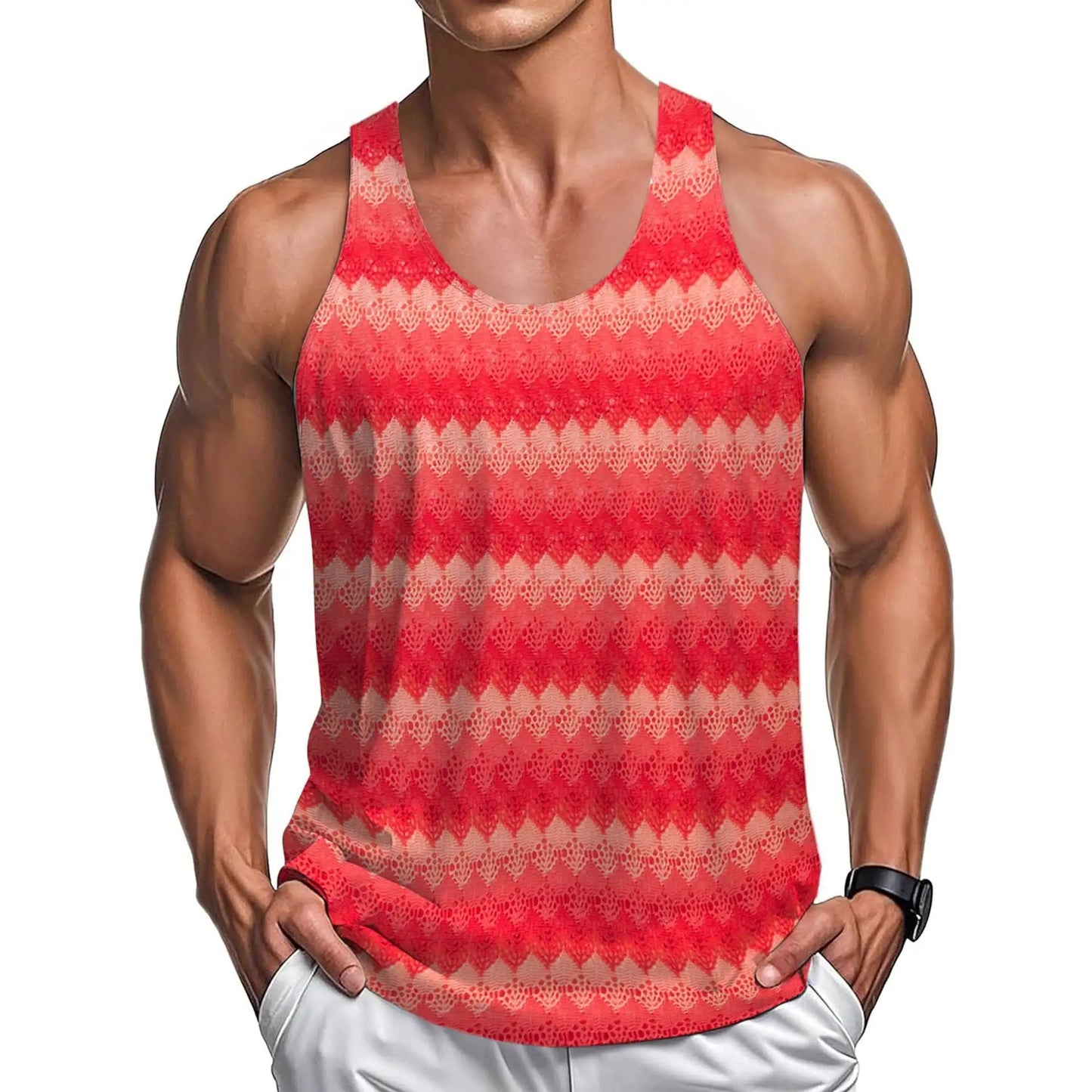 Casual Loose Men's Clothing Summer Lightweight Sports Fitness Vest