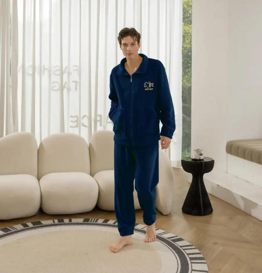 Men's Pajama Velvet Set