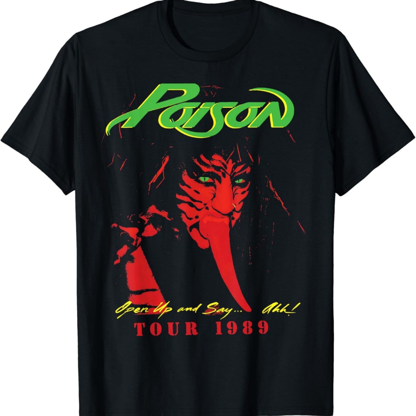 Poison - 1989 tour T-shirt - Premium  from Lizard Vigilante - Just $21.99! Shop now at Lizard Vigilante